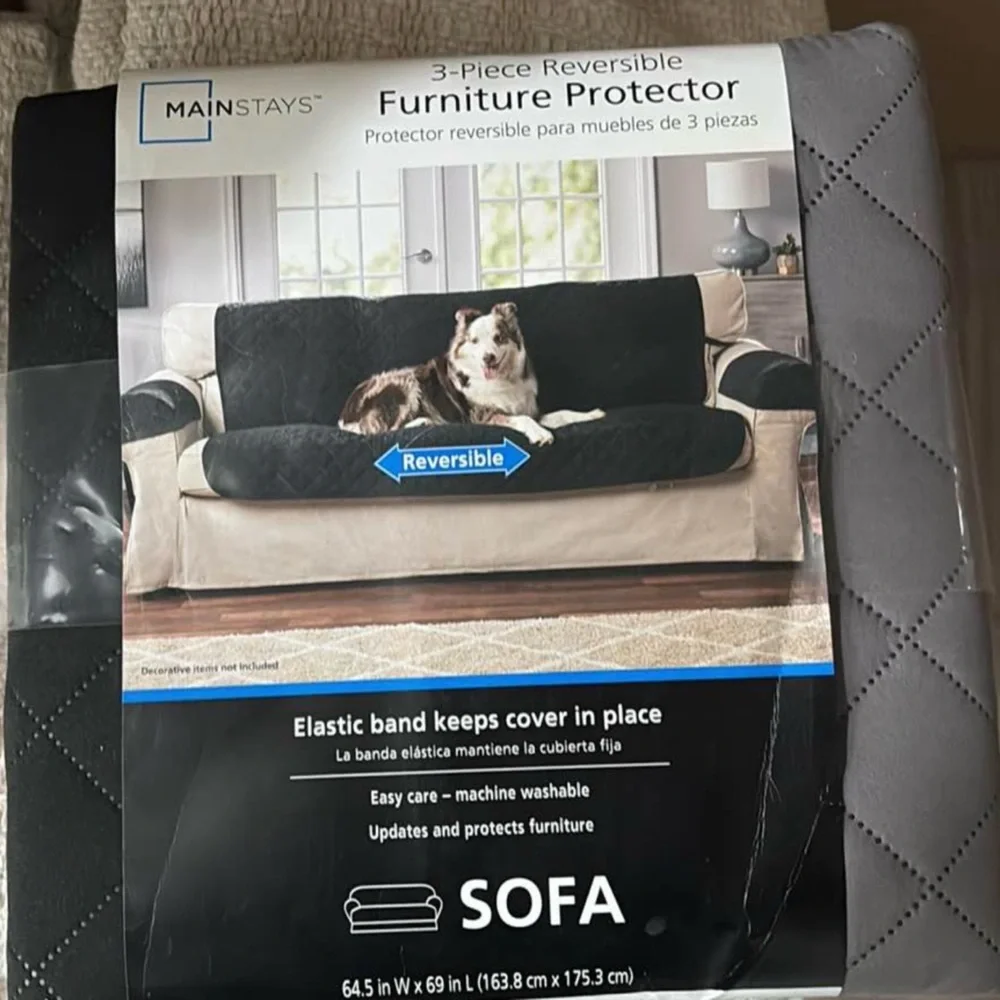 Max Studio Black Furniture Protector